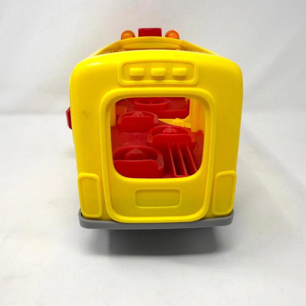 Fisher-Price Little People Sit with Me School Bus Yellow GJB52 with 2 Figures